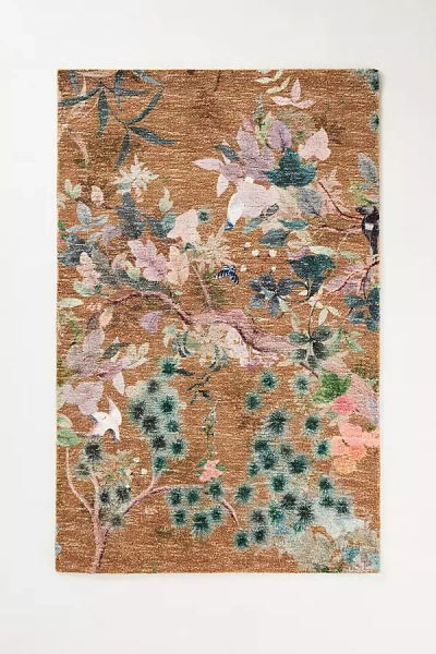 Anthropologie Tufted Cozette Rug In Brown