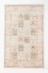 Anthropologie Tufted Printed Prairie Floral Rug In Pink