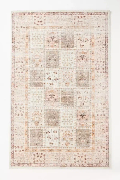 Anthropologie Tufted Printed Prairie Floral Rug