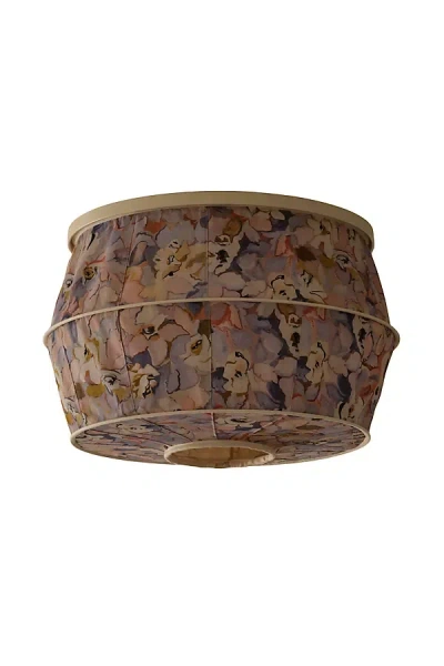 Anthropologie Tulip Hand-stitched Cotton Gem Magnetic Slip Shade In Multicolor
