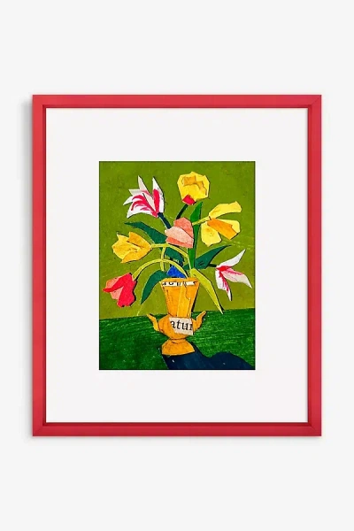 Anthropologie Tulips In Red