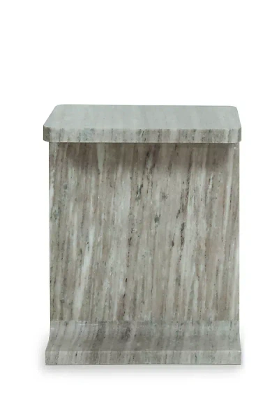 Anthropologie Tullia Marble Accent Table In Gray