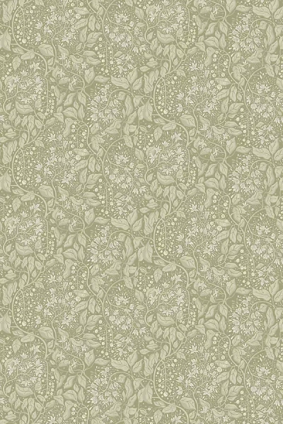 Anthropologie Turi Twining Vines Wallpaper In Green