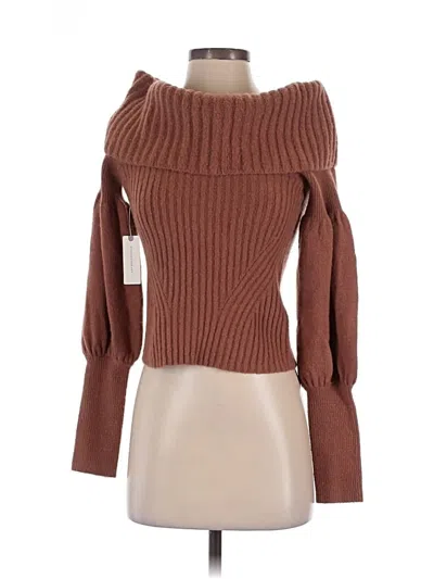 Anthropologie Turtleneck Sweater In Brown