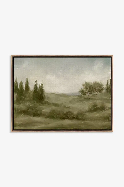 Anthropologie Tuscan Valley Wall Art By Lina Gordievsky In Green
