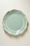 Anthropologie Twirl Melamine Side Plates, Set Of 4 In Green