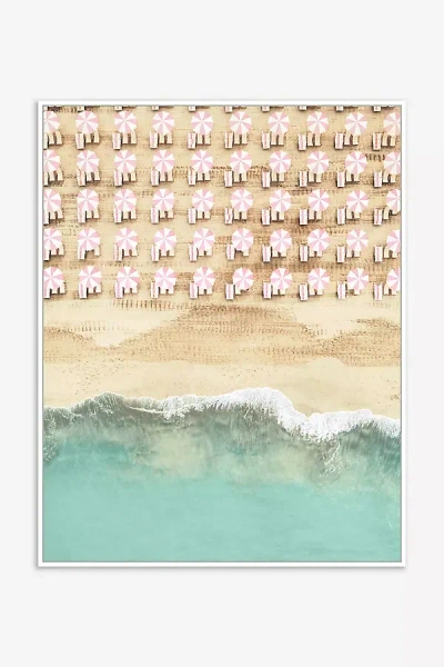 Anthropologie Umbrella Stampede Wall Art In Pink