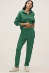 Anthropologie Varley The Rolled Cuff Pants In Green