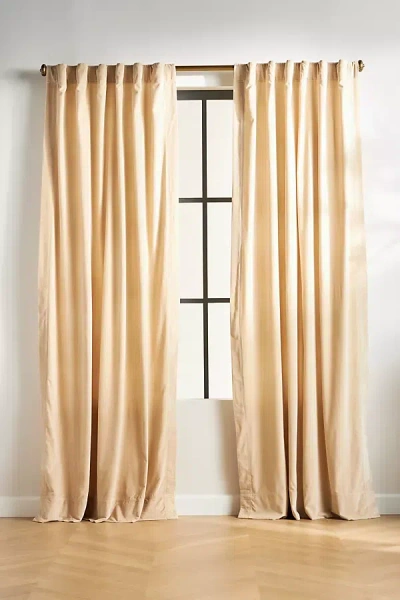 Anthropologie Velvet Trova Curtain