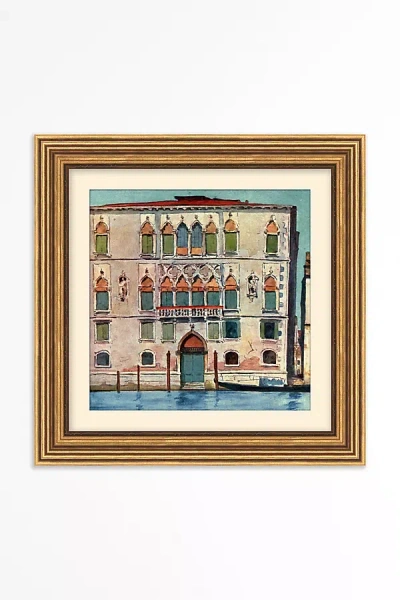 Anthropologie Venice From The Water Wall Art In Multi