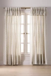 Anthropologie Vera Cotton Printed Valence Curtain In Multi