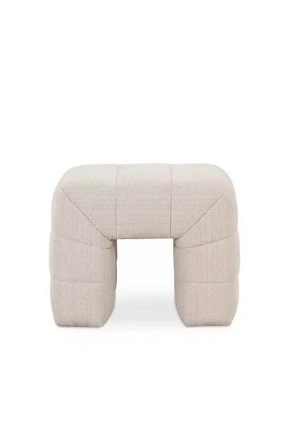 Anthropologie Verity Stool In Neutral