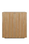 Anthropologie Vermentino Oak Bar Cabinet In Brown