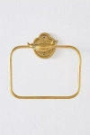 Anthropologie Verne Bird Towel Ring In Brown