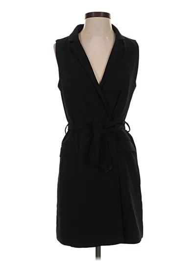 Pre-owned Anthropologie Vest In Black
