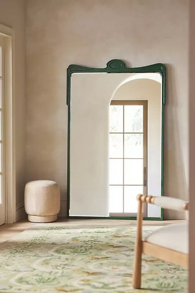 Anthropologie Victoria Wood Mirror
