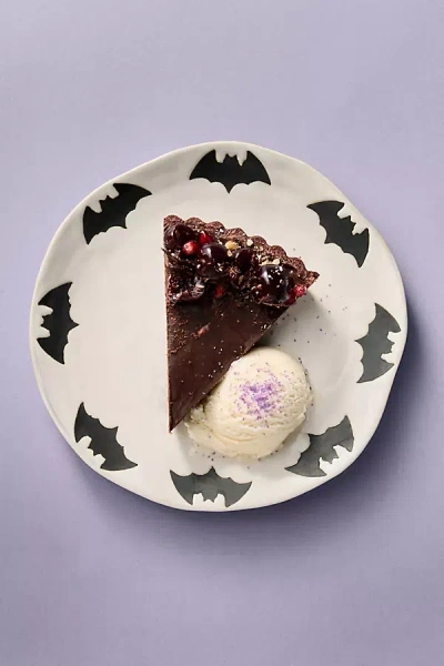 Anthropologie Vida Icon Dessert Plate: Halloween Edition In Multi