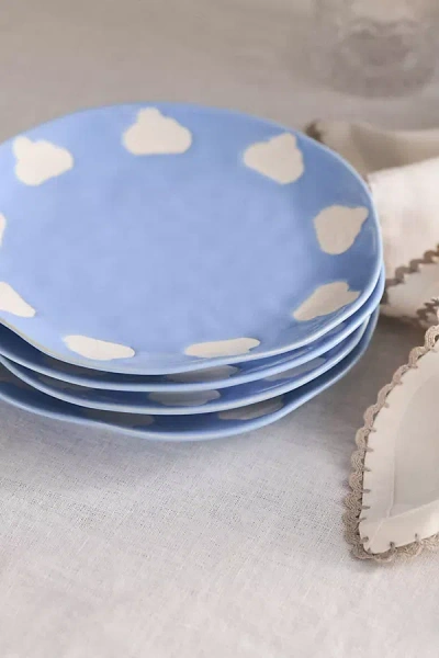 Anthropologie Vida Icon Stoneware Dessert Plate
