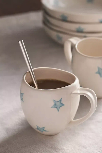 Anthropologie Vida Icon Stoneware Mug