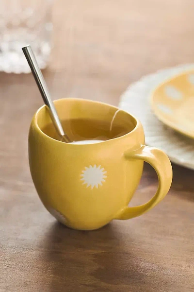 Anthropologie Vida Icon Stoneware Mug