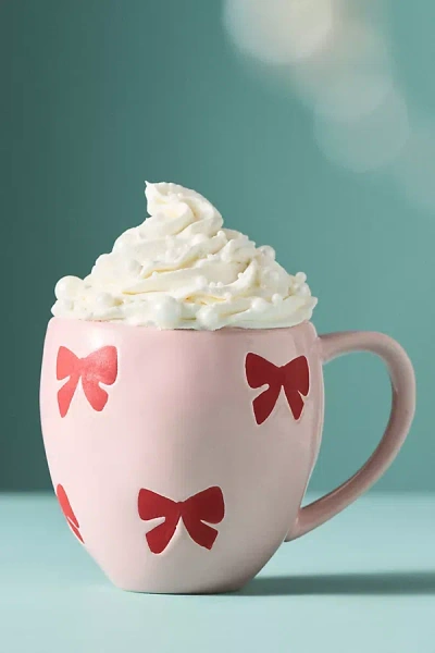 Anthropologie Vida Icon Stoneware Mug: Holiday Edition In Neutral