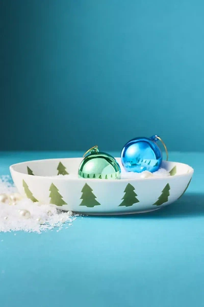 Anthropologie Vida Icon Stoneware Pasta Bowl: Holiday Edition In Multi