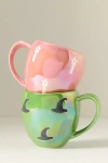 Anthropologie Vida Luster Stoneware Mug In Multi
