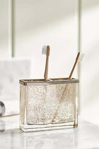 Anthropologie Vizcaya Toothbrush Holder In Beige