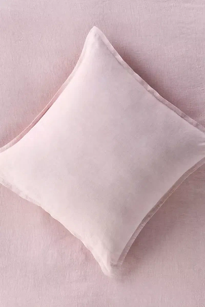 Anthropologie Washed Linen Cushion Cover