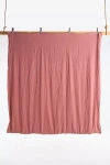 Anthropologie Washed Linen Duvet Coveru200b In Pink