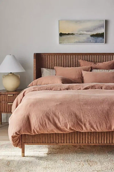 Anthropologie Washed Linen Duvet Coveru200b