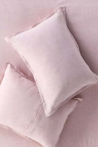 Anthropologie Washed Linen Pillowcase, Set Of 2