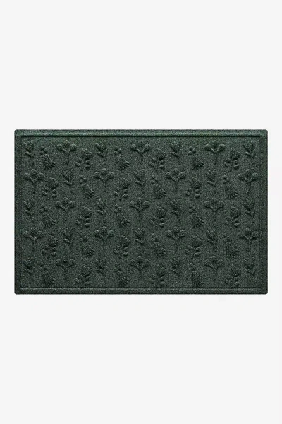 Anthropologie Waterhog Ditsy Floral Doormat In Green