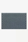 Anthropologie Waterhog Hearts Doormat In Blue