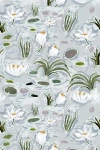 Anthropologie Waterlilies Floral Peel-and-stick Wallpaper