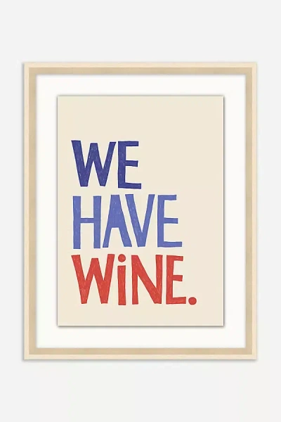 Anthropologie We Have Wine Wall Art In Multi