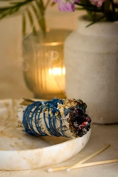 Anthropologie White Sage + Wildflower Bundle, Blue In Multi