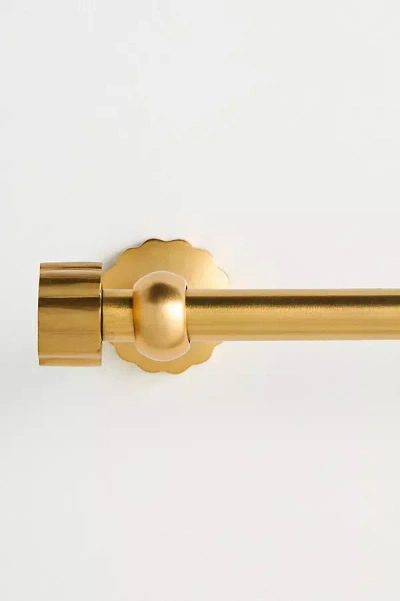 Anthropologie Wiggle Curtain Rod In Brown