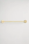 Anthropologie Wiggle Double Towel Bar In Gold