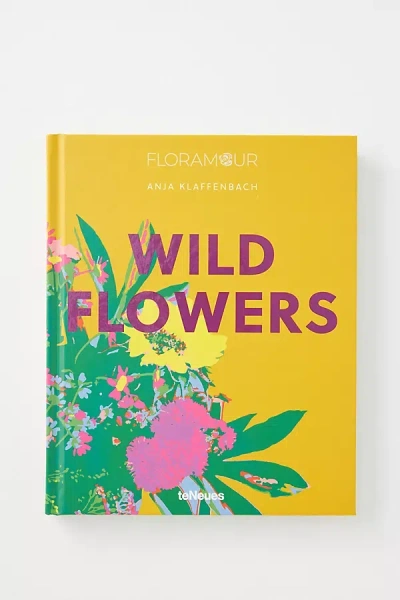Anthropologie Wild Flowers In Yellow