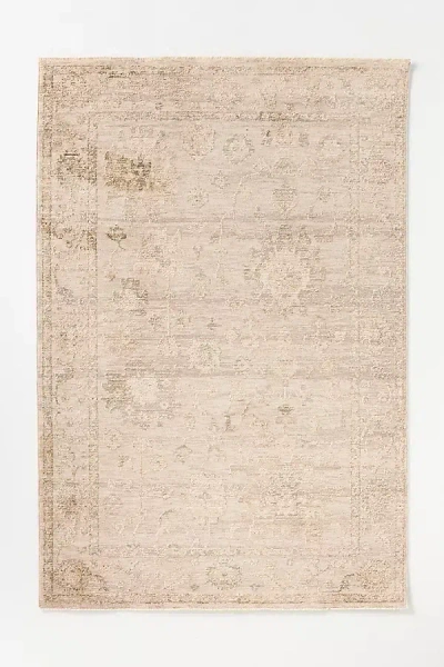 Anthropologie Willa Easy Care Persian Rug In Neutral