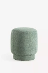 Anthropologie Willet Woven Rounded Ottoman In Green