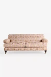 Anthropologie Willoughby 79" Cordelia Jacquard Sofa In Neutral