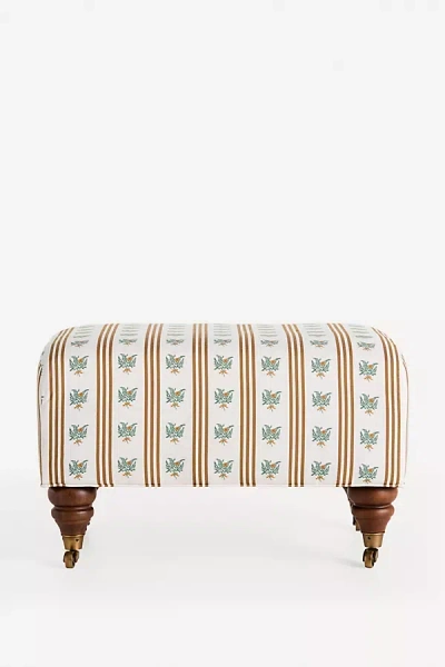 Anthropologie Willoughby Ottoman In Multi