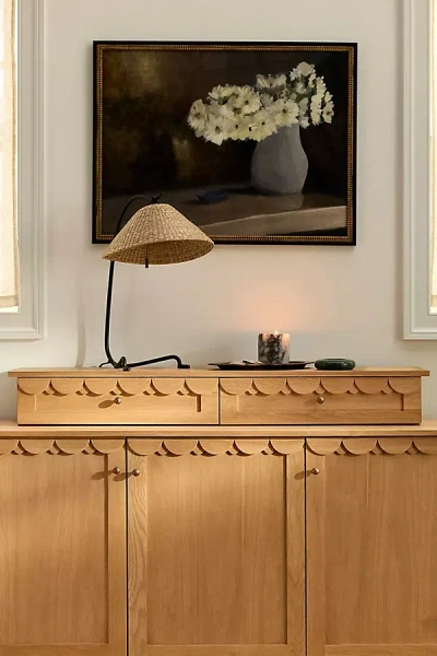 Anthropologie Willow Oak Buffet Topper In Brown