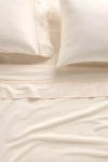 Anthropologie Willow Solid Sateen Sheet Set In Neutral
