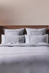 Anthropologie Willow Spa Sateen Duvet Cover