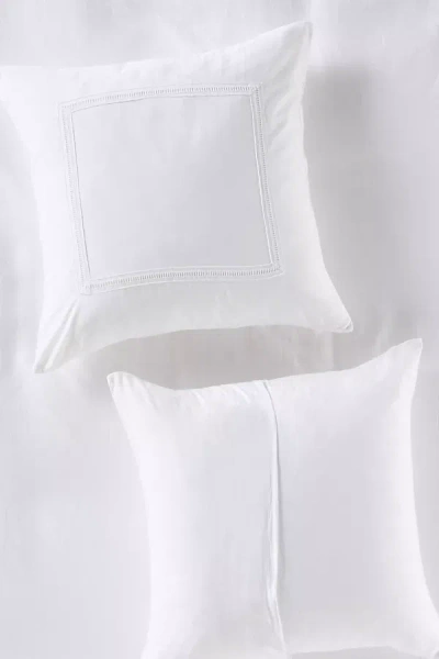 Anthropologie Willow Spa Sateen Euro Sham