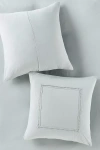 Anthropologie Willow Spa Sateen Euro Sham In Blue