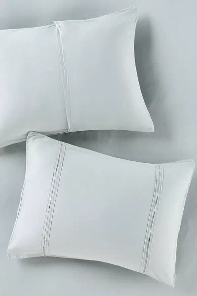 Anthropologie Willow Spa Sateen Shams, Set Of 2